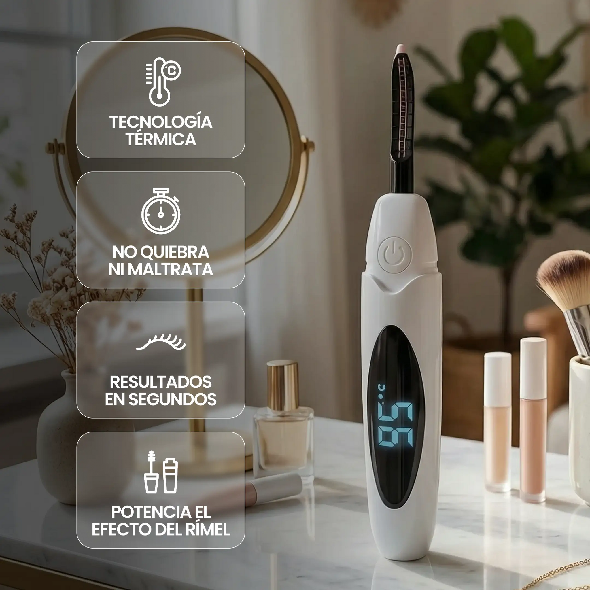 Encrespador Eléctrico Digital By Miracles