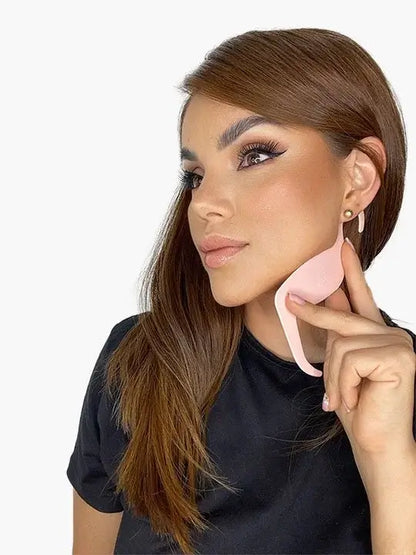 1 Plantilla de contorno perfecto en tus mejillas, mandíbula y nariz de manera rápida y sencilla